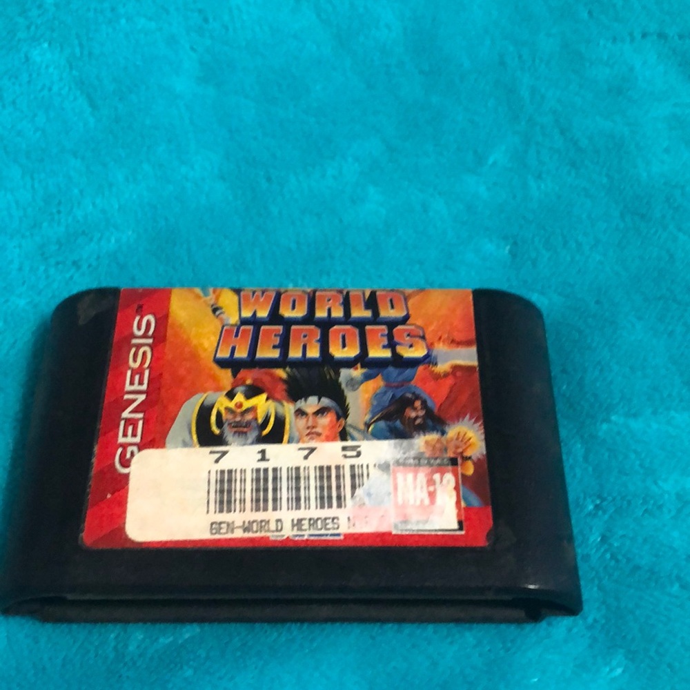 World Heroes Sega Genesis